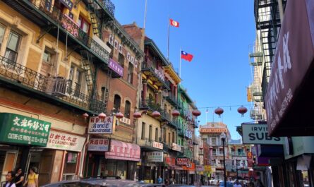 a street in San Francisco's Chinatown